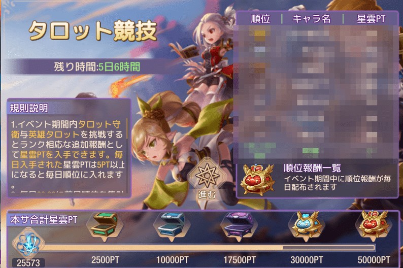 ステラアルカナ　タロット挑戦