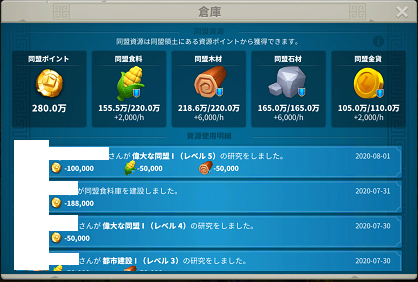 ライキン同盟ポイント