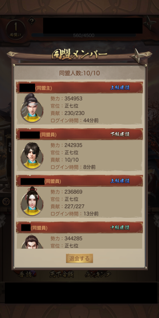 ナリセン　同盟での職