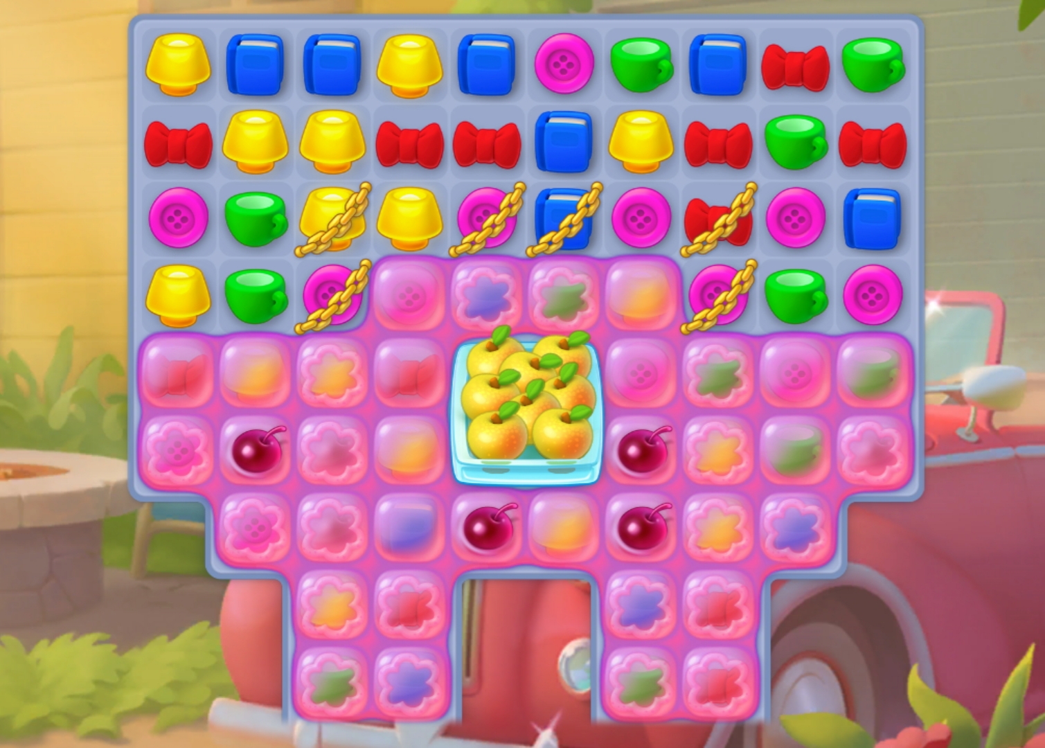 ホームスケイプ パズル画面