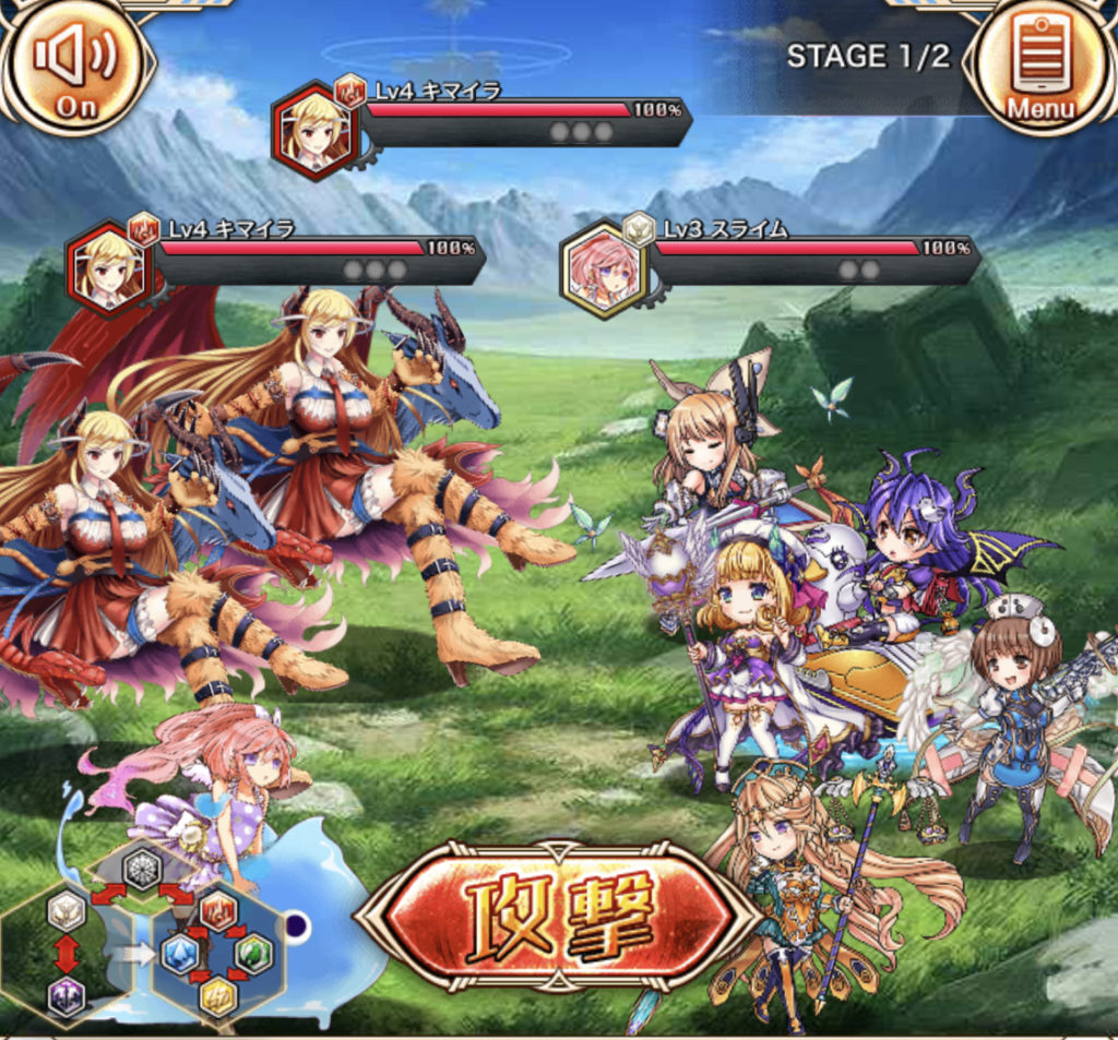 神姫A バトル画面