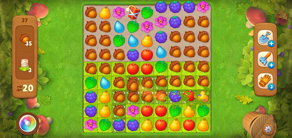 ガーデンスケイプのゲーム画面3