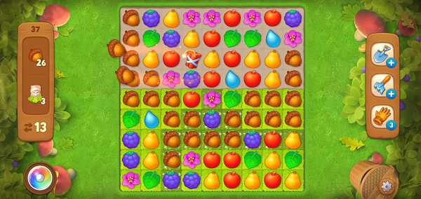 ガーデンスケイプのゲーム画面4