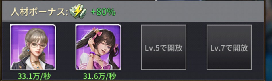 お願い社長の人材ボーナス