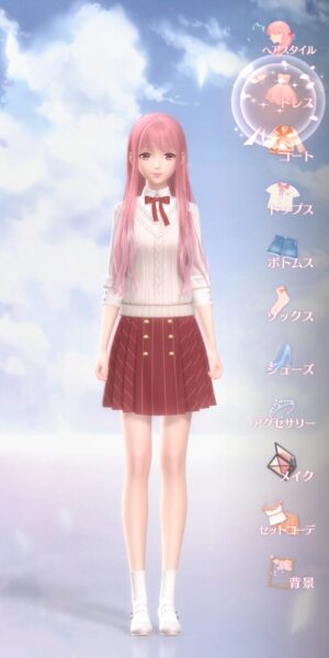 シャイニングニキのコーデ画面②