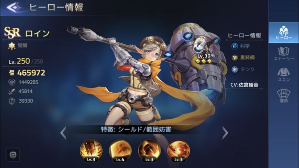 アカシッククロニクルロイン