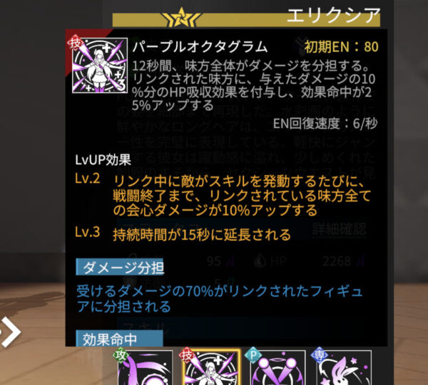 フィギュアストーリーエリクシア技スキル