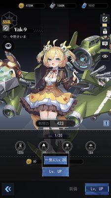 カウンターアームズ最大レベルアップ