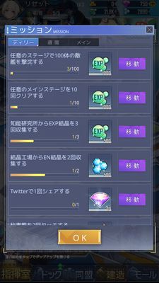 パズルガールズ育成素材④