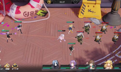 ギアストの実際の戦闘