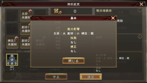 三国志 覇道の編成・陣形・関羽