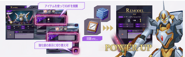 コードギアスロストストーリーズ(ロススト) 「改造」強化育成