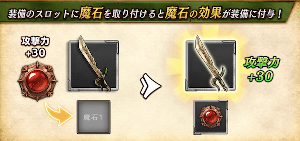 BDBL強化育成「装備魔石装着」