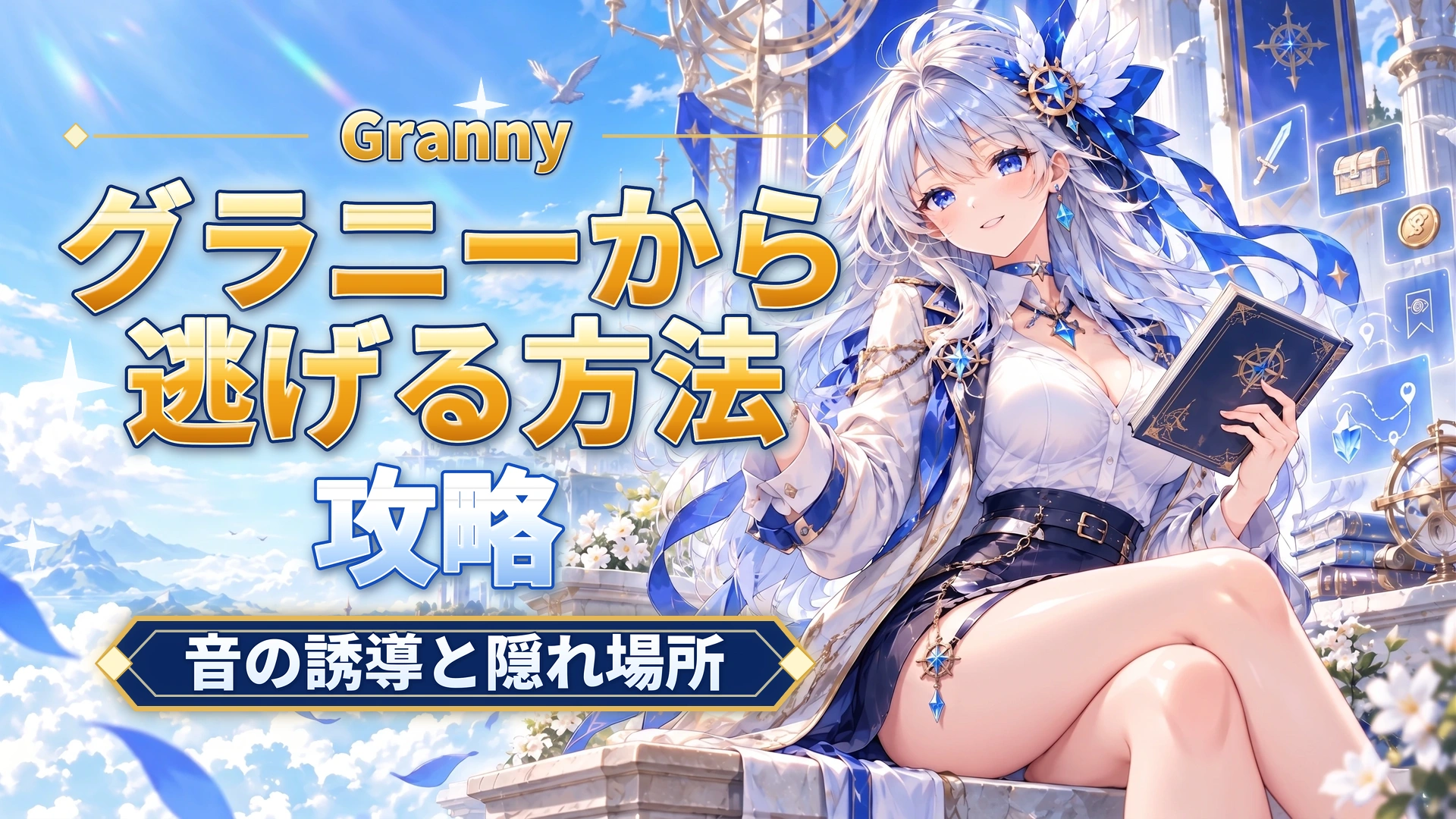Grannyのグラニーから逃げる方法｜音の誘導と隠れ場所