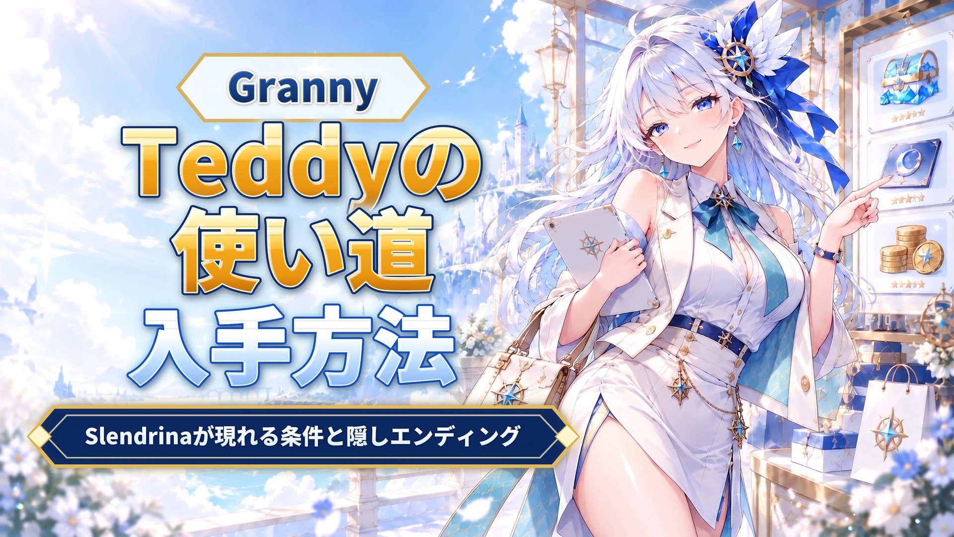 GrannyのTeddyの使い道｜Slendrinaが現れる条件と隠しエンディング