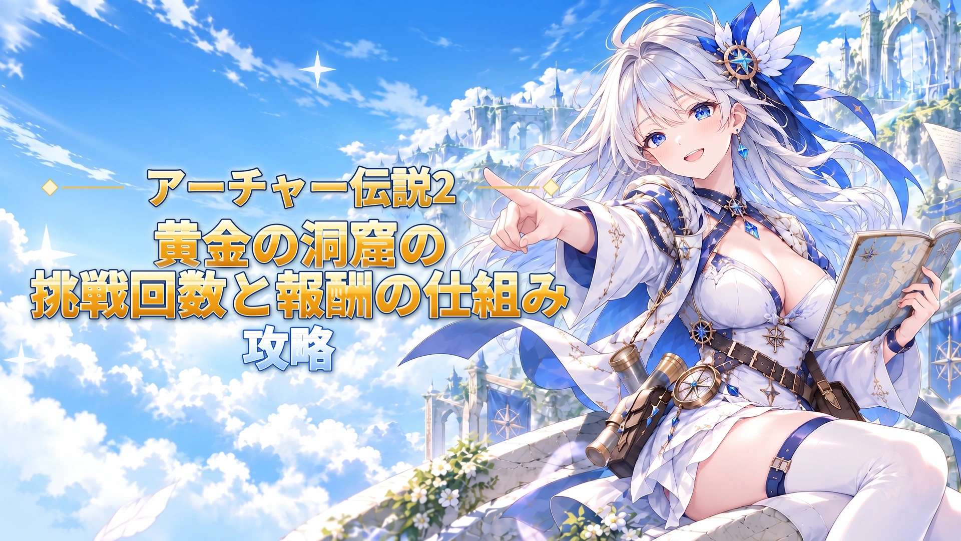 アーチャー伝説2の黄金の洞窟の挑戦回数と報酬の仕組み