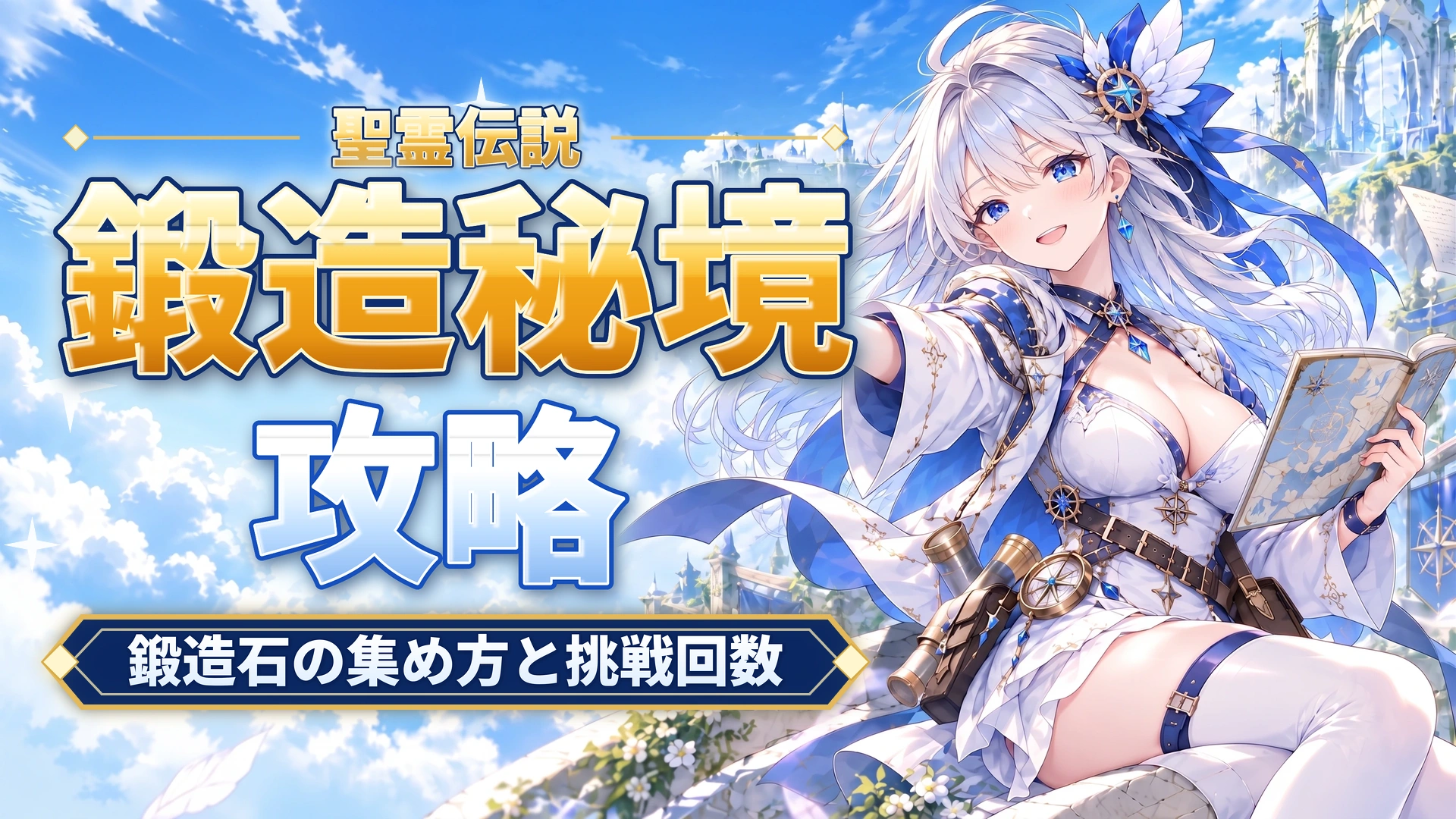 聖霊伝説の鍛造秘境攻略｜鍛造石の集め方と挑戦回数