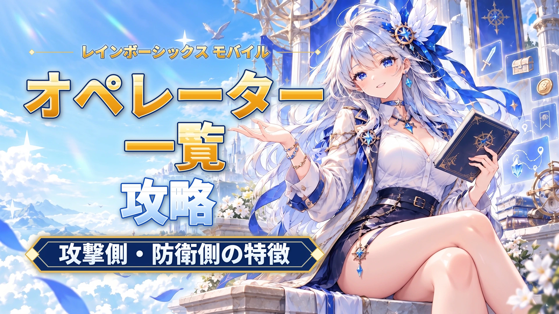 レインボーシックス モバイルのオペレーター一覧｜攻撃側・防衛側の特徴