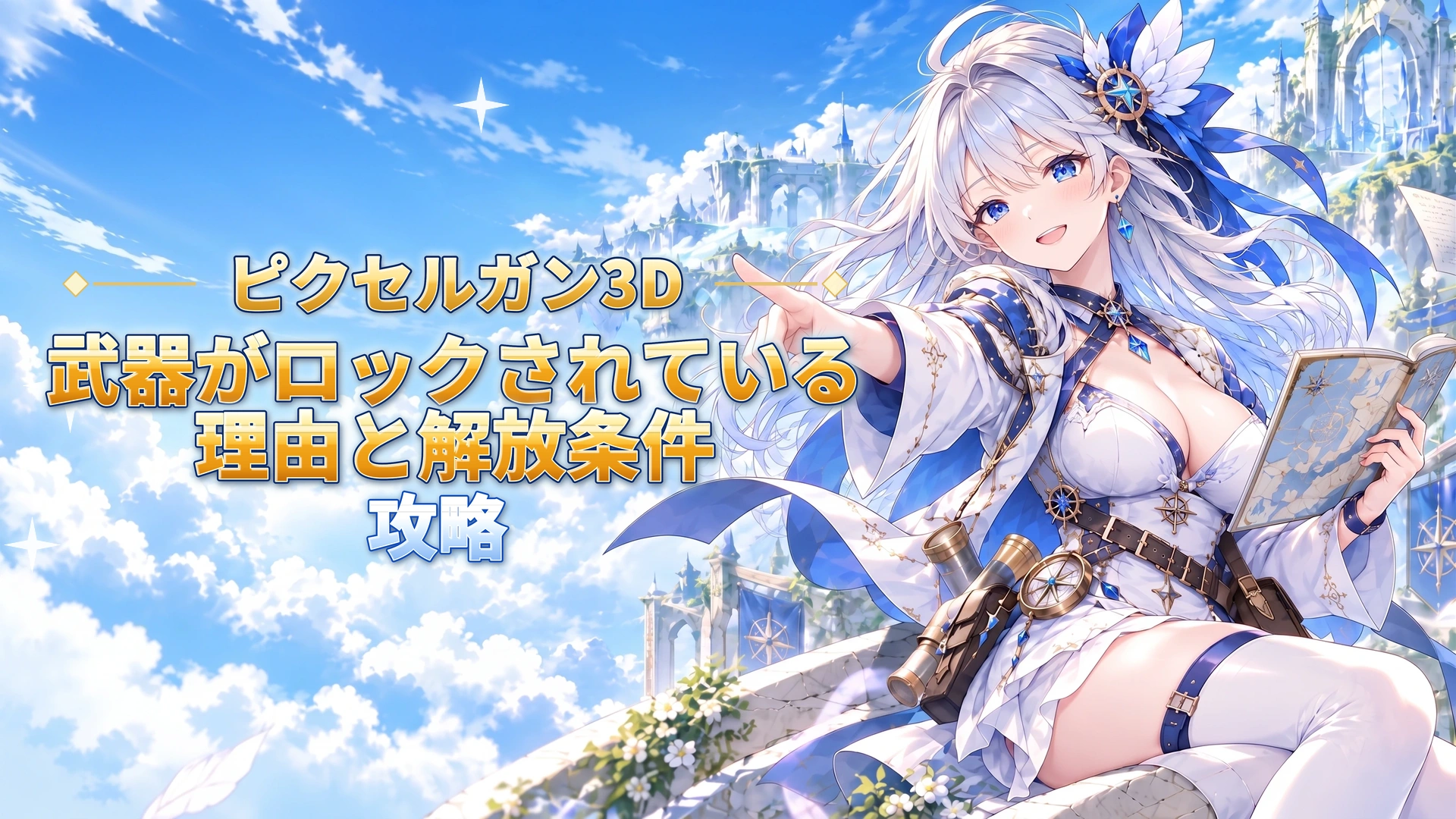 ピクセルガン3Dの武器がロックされている理由と解放条件