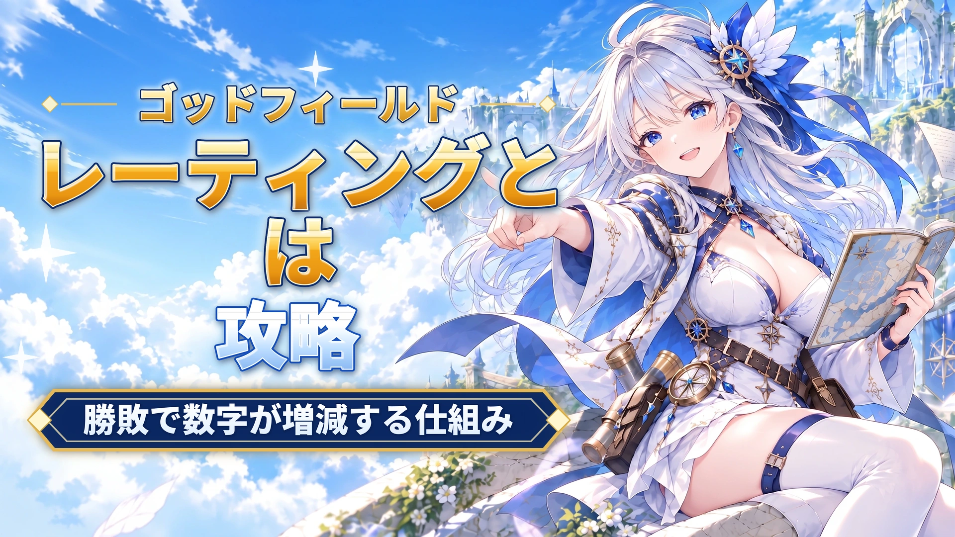 ゴッドフィールドのレーティングとは｜勝敗で数字が増減する仕組み
