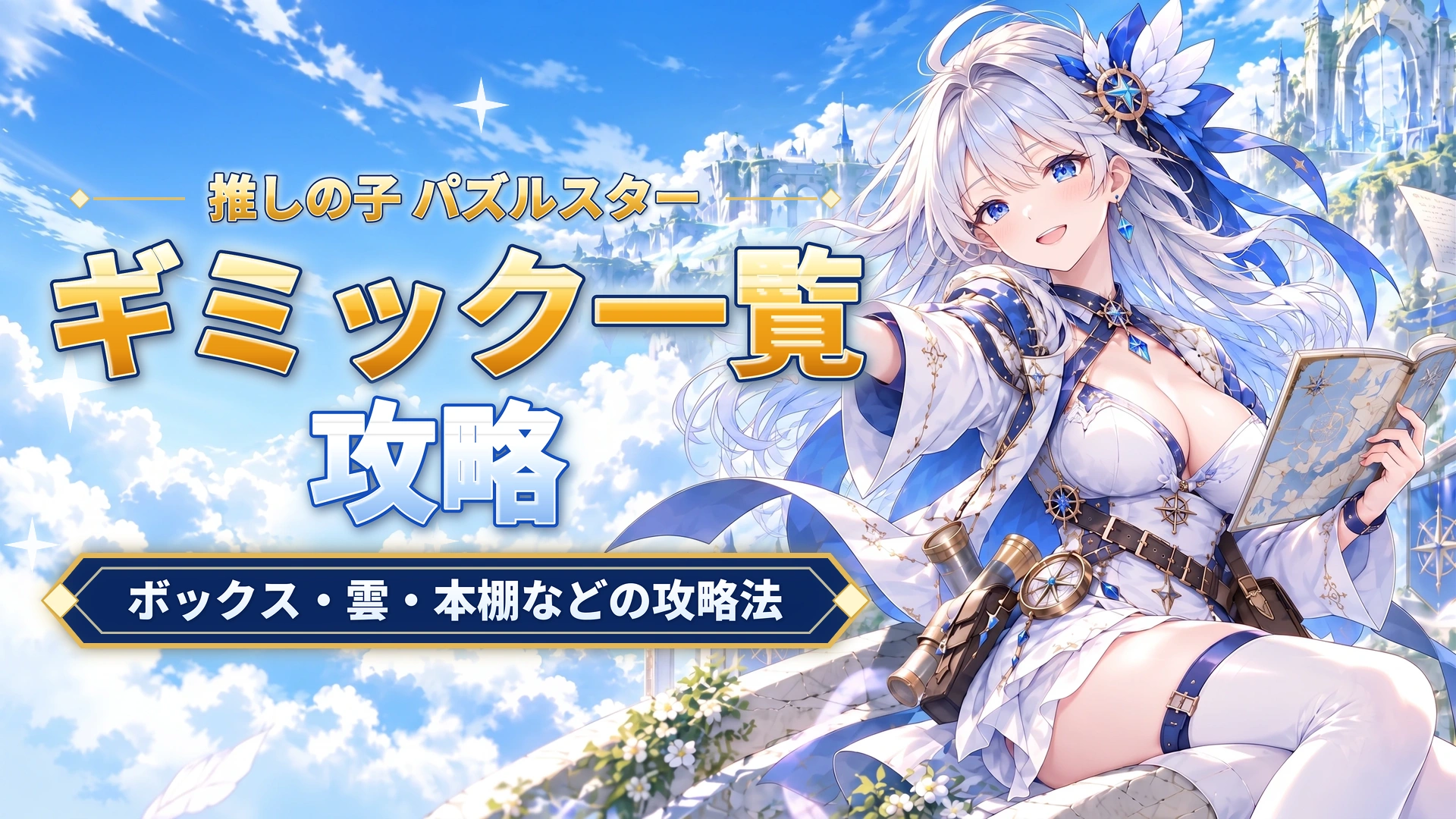 推しの子 パズルスターのギミック一覧｜ボックス・雲・本棚などの攻略法