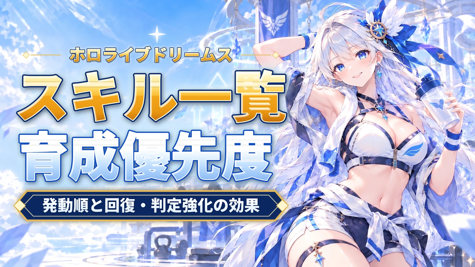 ホロライブドリームスのスキル一覧｜発動順と回復・判定強化の効果