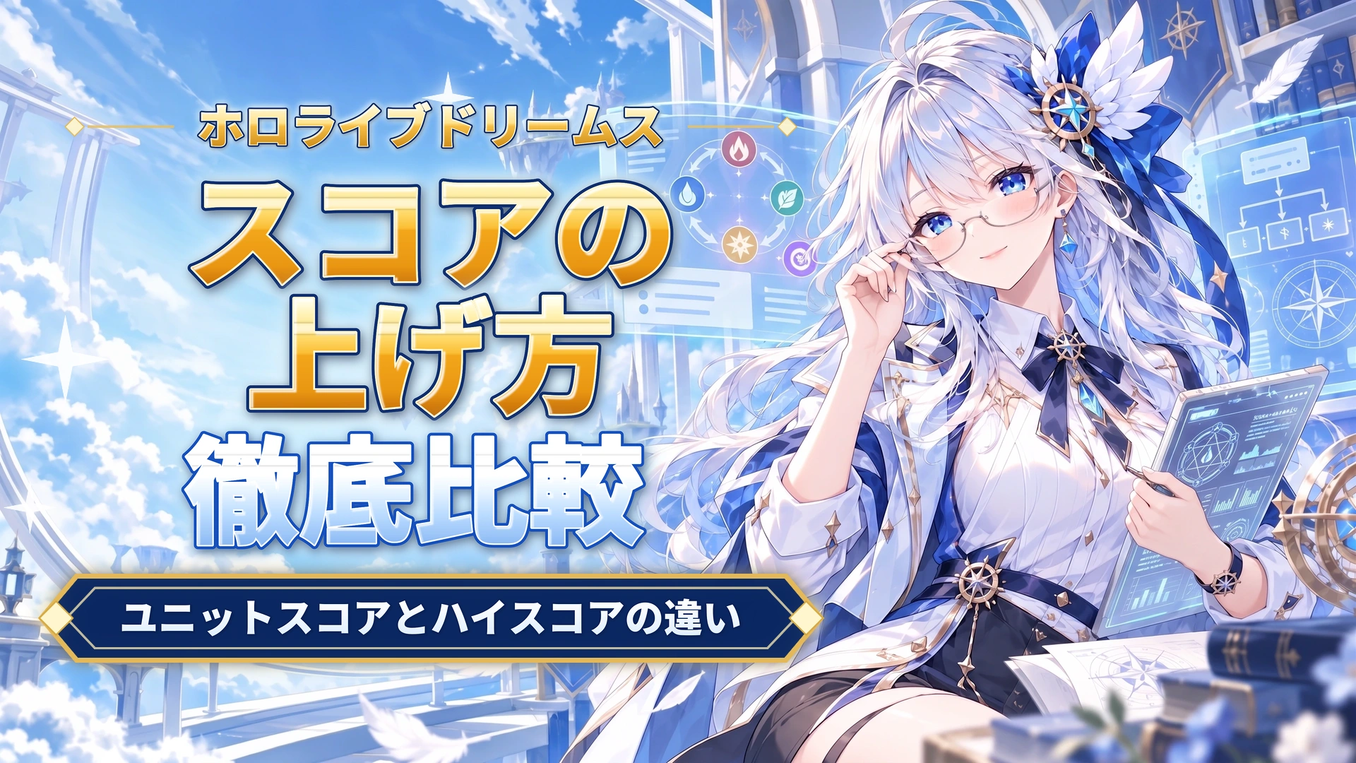 ホロライブドリームスのスコアの上げ方｜ユニットスコアとハイスコアの違い
