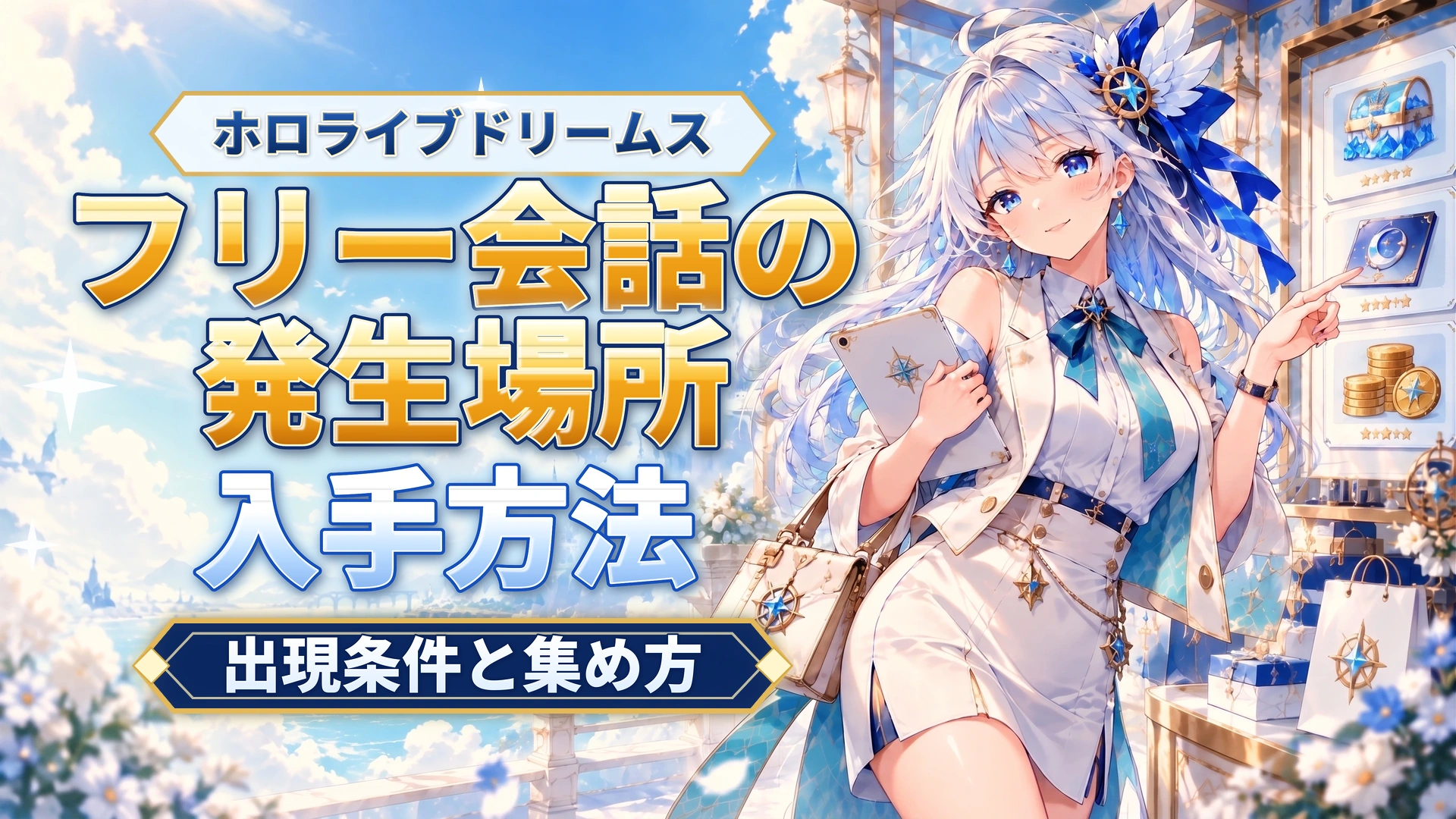 ホロライブドリームスのフリー会話の発生場所｜出現条件と集め方