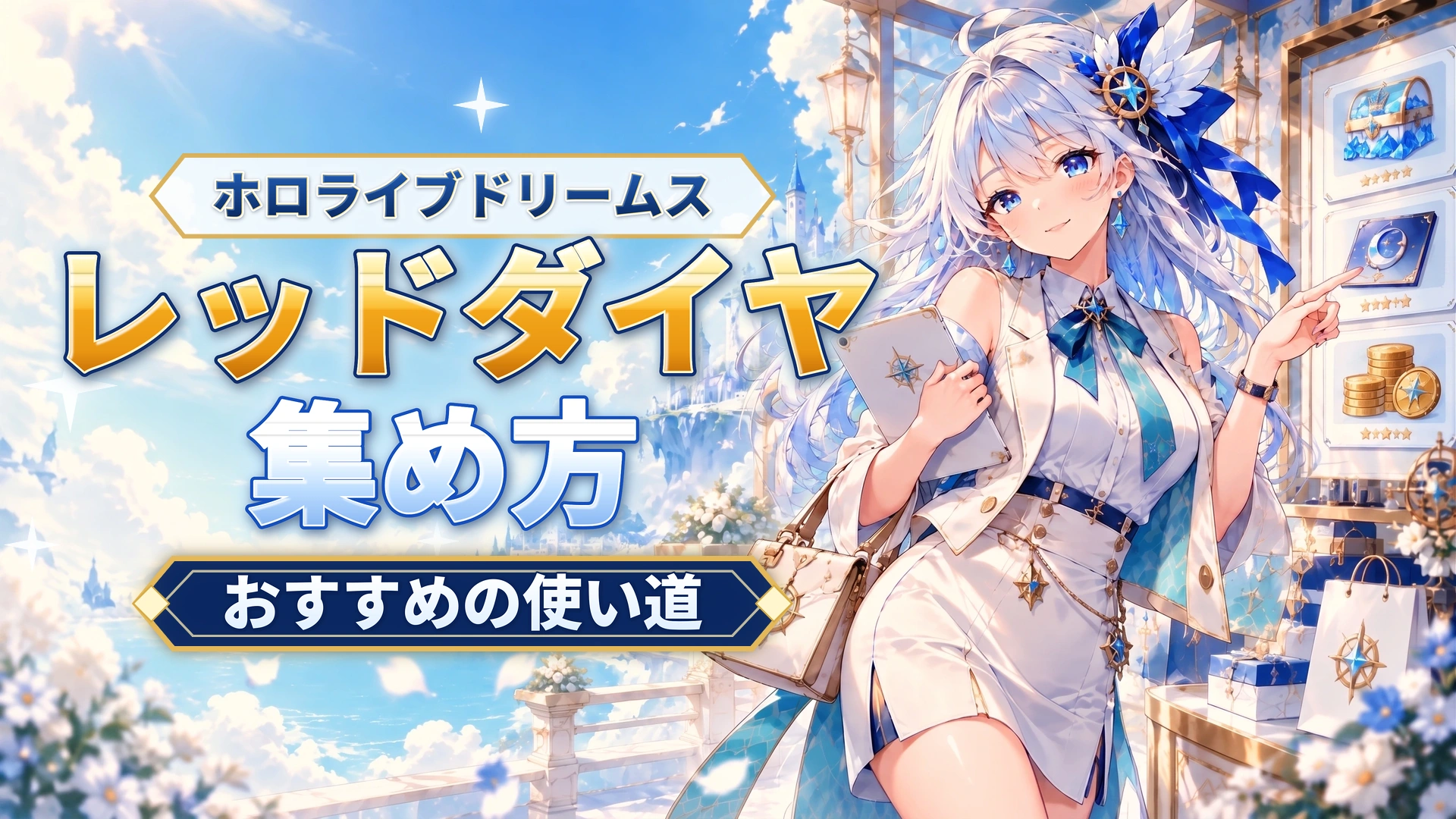 ホロライブドリームスのレッドダイヤの集め方｜おすすめの使い道