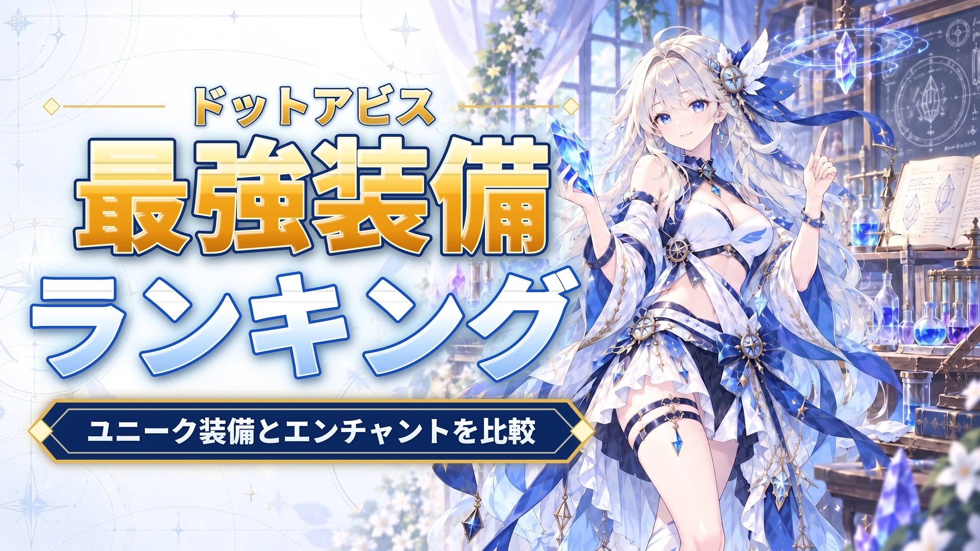 ドットアビスの最強装備ランキング｜ユニーク装備とエンチャントを比較