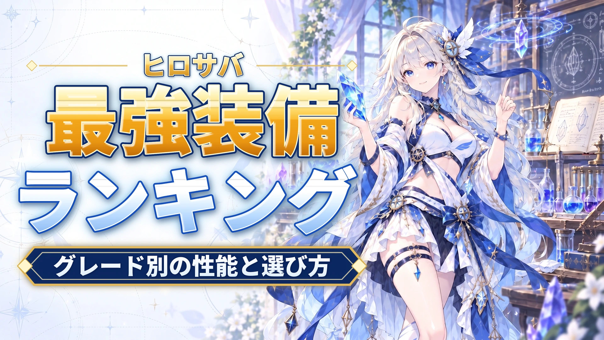 ヒロサバの最強装備ランキング｜グレード別の性能と選び方