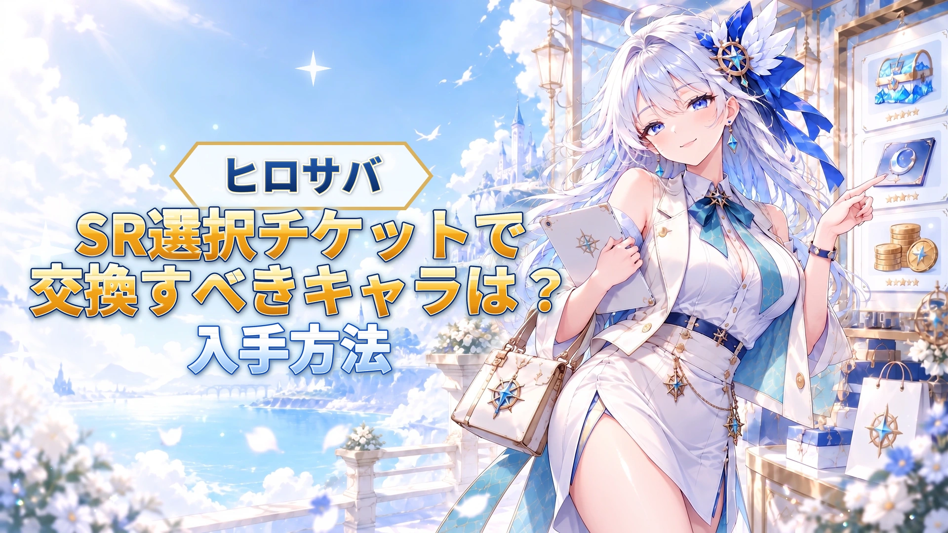 ヒロサバのSR選択チケットで交換すべきキャラは？