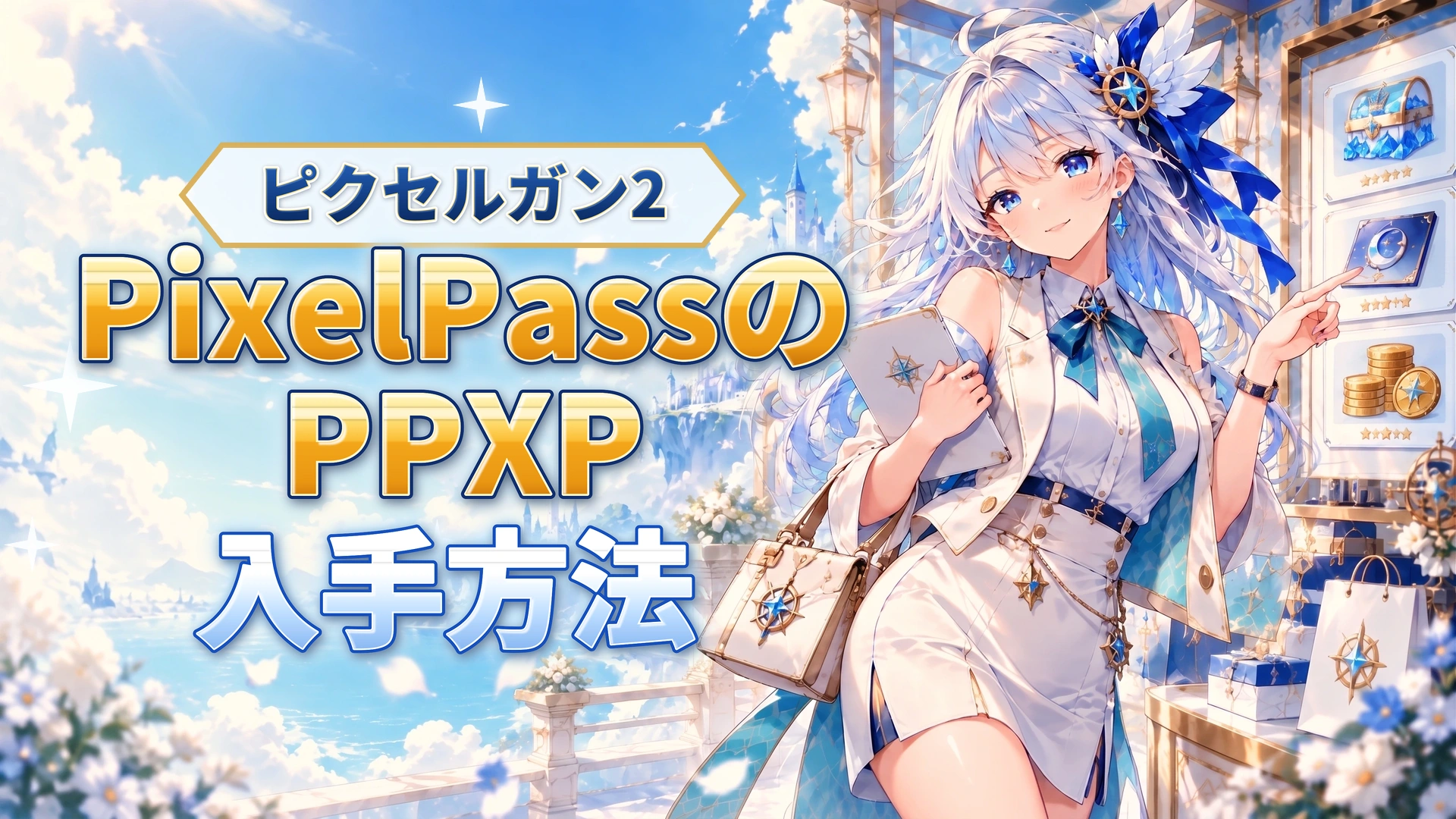 ピクセルガン2のPixel PassのPPXP入手方法
